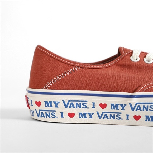 Vans Authentic SF “I LOVE MY VANS” Limited Edition Size 8.5 Unisex NEW - Picture 2 of 12
